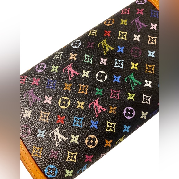 Like-New Louis Vuitton x Takashi Murakami International Porte Tresor Long Wallet - Picture 5 of 16